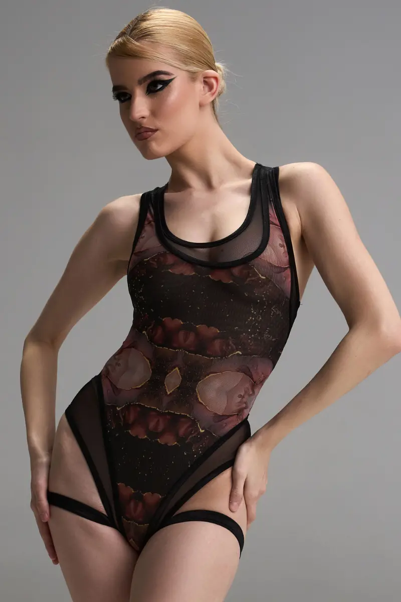 Hotcakes Hekate Bodysuit - Marble 1