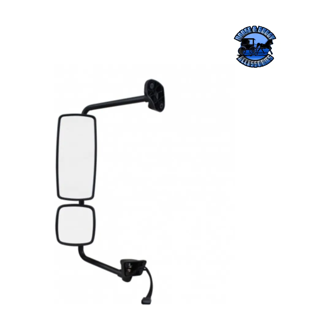 Chrome Mirror Assembly With Power Adjust & Heated For Freightliner M2 (Choose Side) 1