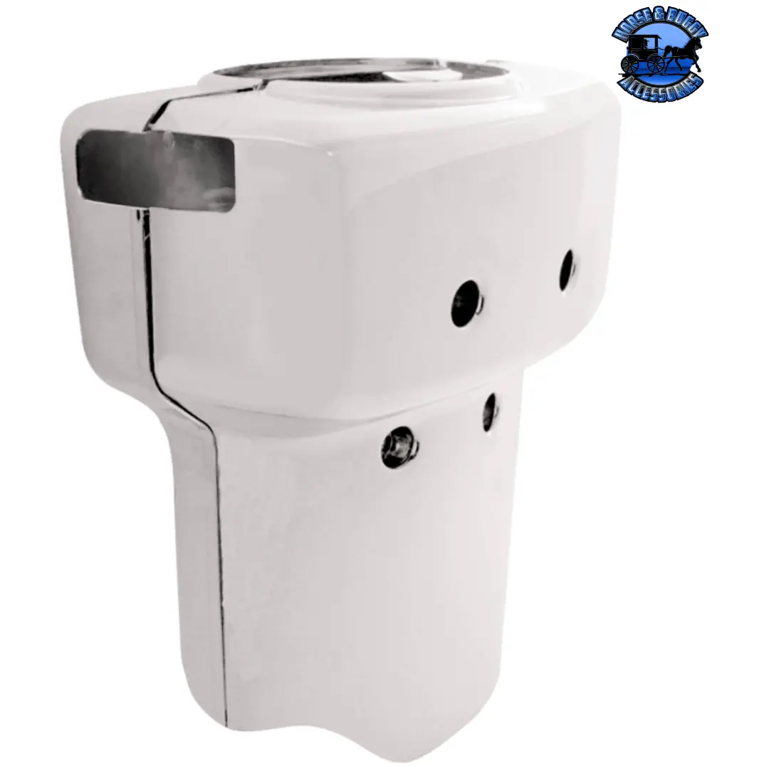 Chrome Plastic Steering Column Cover For 2007+ Coronado, 2007-2017 Columbia, And 2007-2011 Century #42056 1