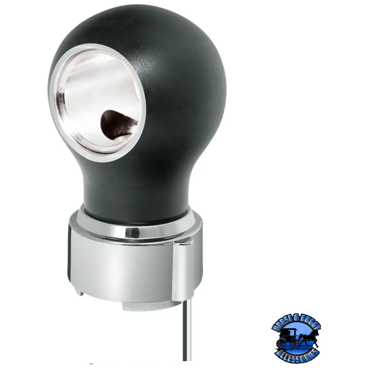 Thread-On Charlotte Style Gearshift Knob With Led 9/10 Speed Adapter (Choose Finish)(Choose Led Color) 10