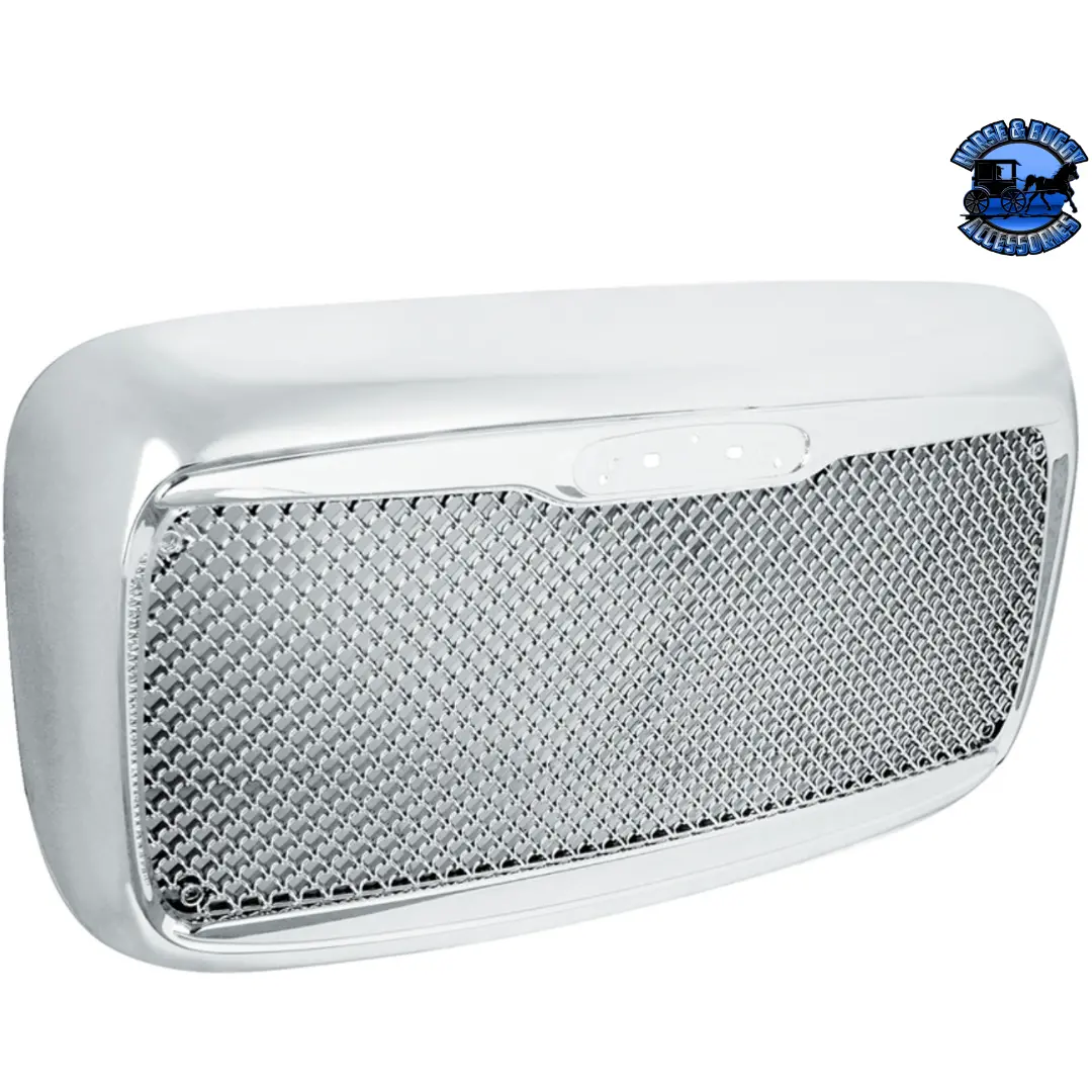 Chrome Mesh Style Grille For Freightliner Columbia #21194 1