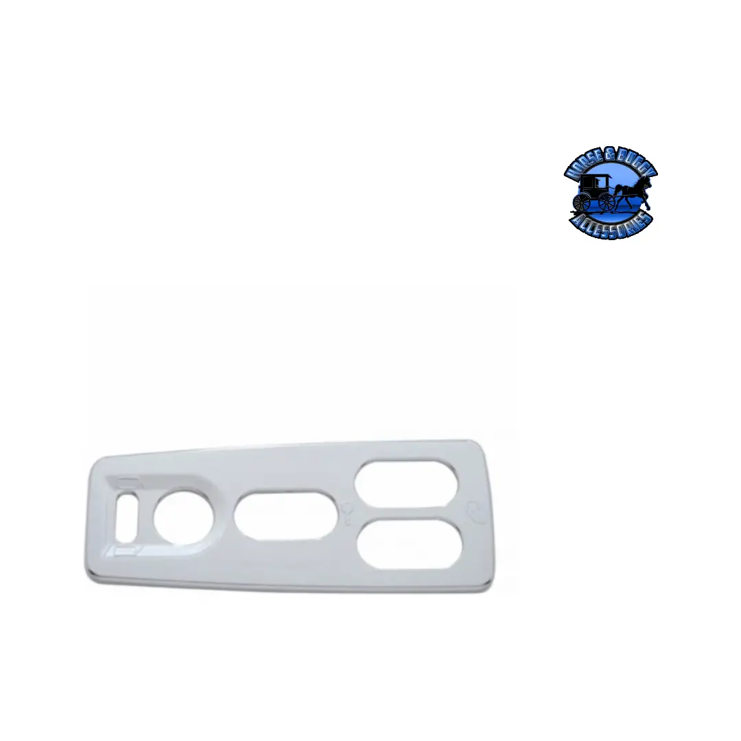 Chrome Window Switch Cover For 2008-2017 Freightliner Cascadia - Driver-5 Openings #42097 1