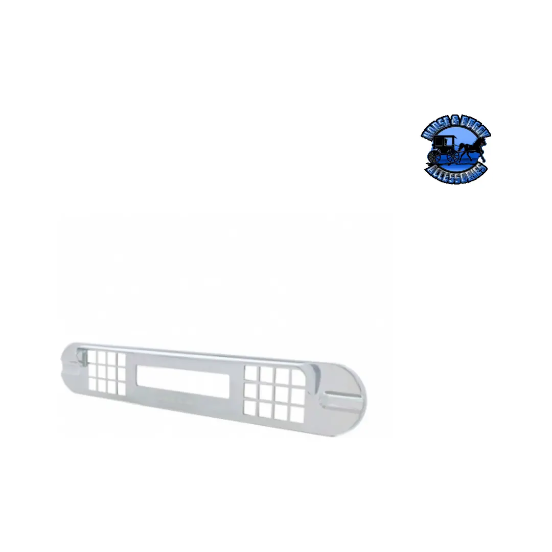 Chrome Plastic Center Dash Warning Light Panel Cover For Freightliner #42372 1