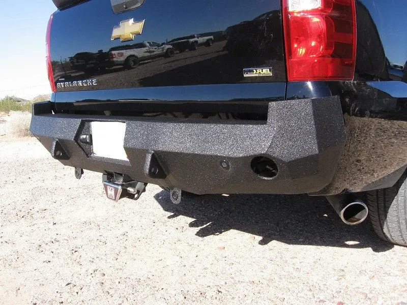 2003-2013 Chevrolet Avalanche Rear Bumper (Also For Non-Cladded Version) | Parking Sensor Cutouts Available 1