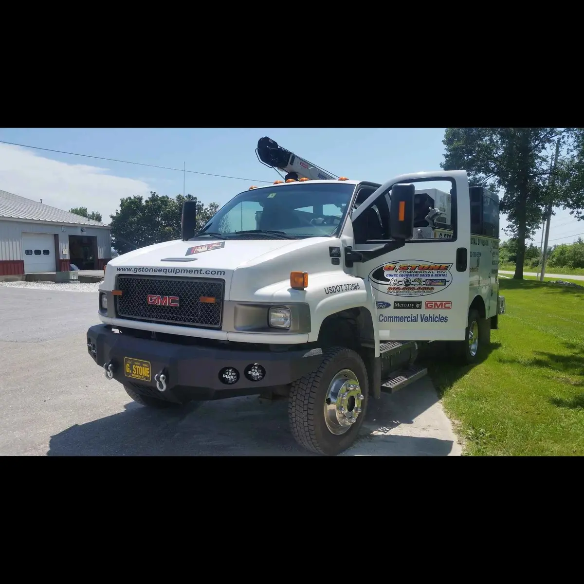2003-2009 Gmc Topkick 4500/7500 Front Bumper 1