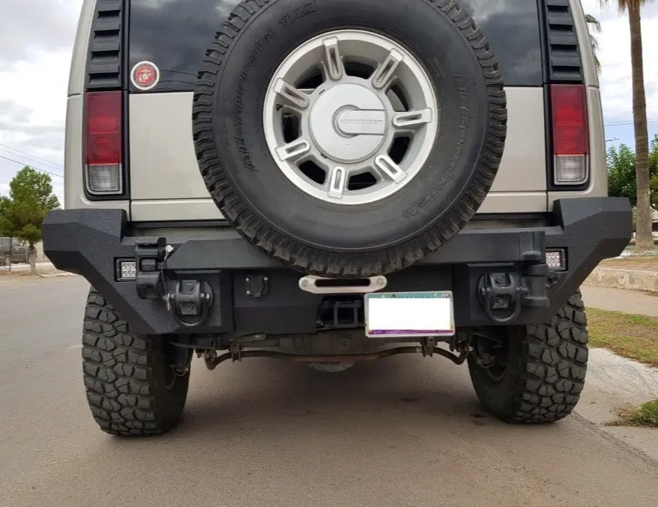 2003-2009 Hummer H2/ H2 Sut Rear Bumper 1