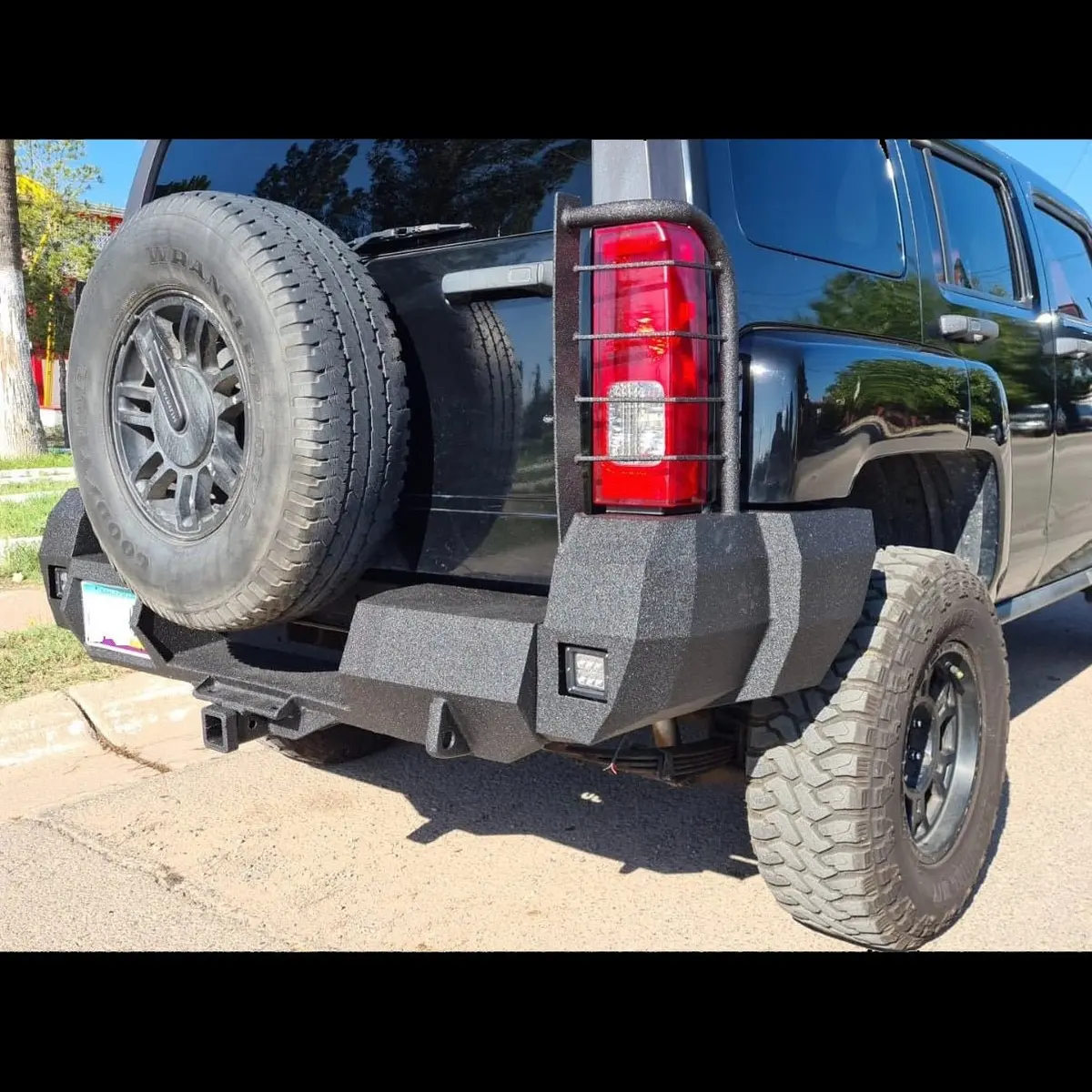 2005-2010 Hummer H3 (Only) Rear Bumper 1