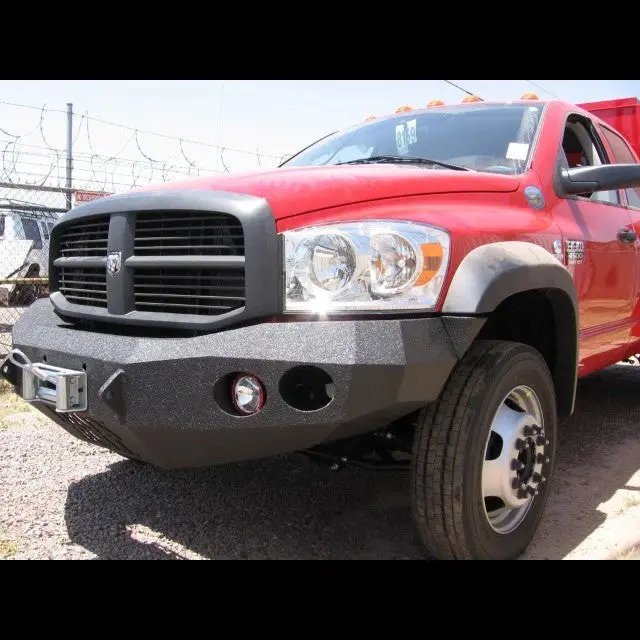 2006-2009 Dodge 4500/5500 Front Bumper With Fender Flare Adapters 1