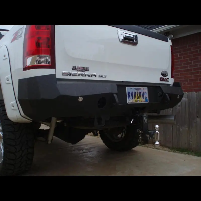 2007-2013 Gmc Sierra 1500 Rear Bumper | Parking Sensor Cutouts Available 1