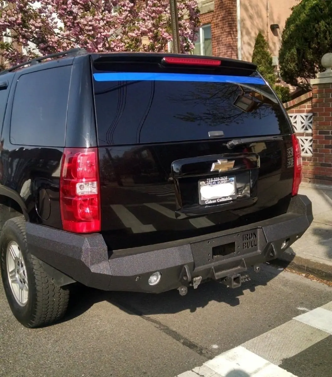 2007-2014 Chevrolet Suburban 2500 Rear Bumper | Parking Sensor Cutouts Available 1