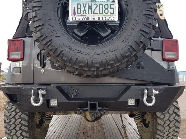2007-2017 Jeep Jk Wrangler Rear Bumper 1