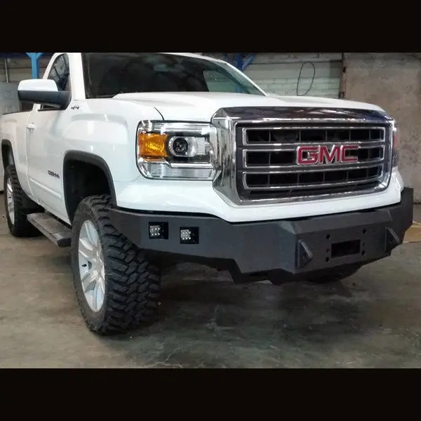 2014-2015 Gmc Sierra 1500 Front Bumper | Parking Sensor Cutouts Available 1