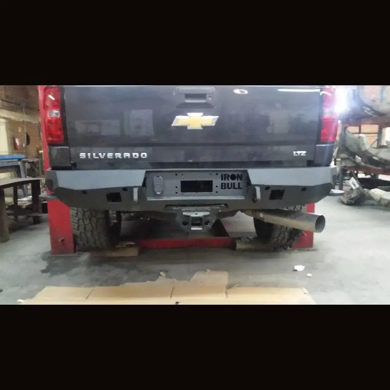 2014-2018 Chevrolet Silverado 1500 Rear Bumper | Parking Sensor Cutouts Available 1