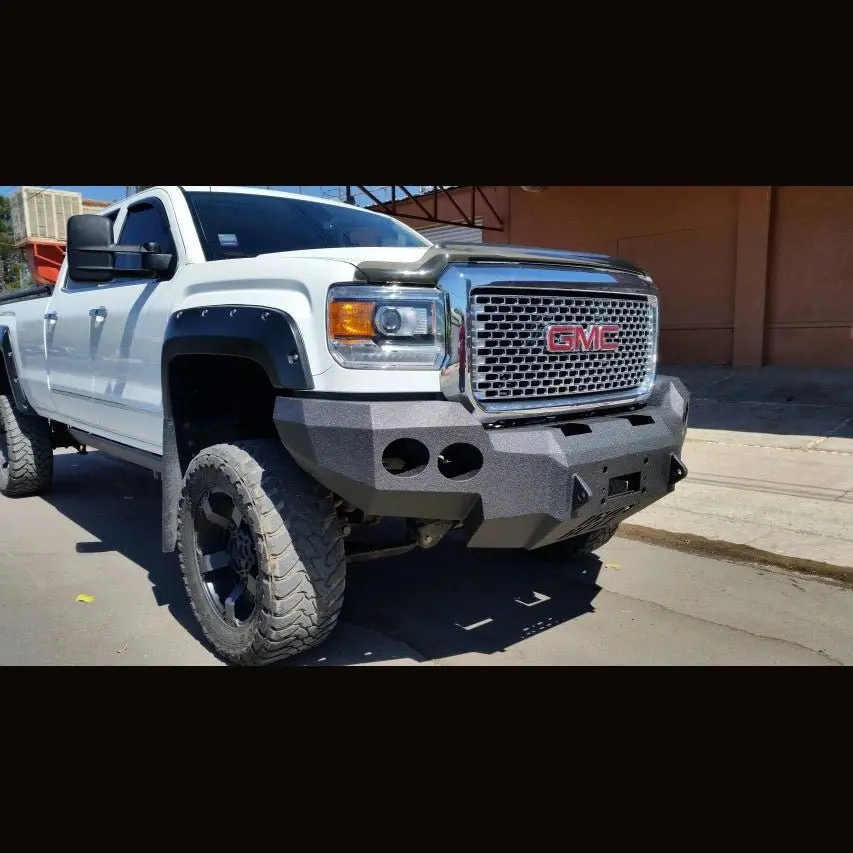 2015-2019 Gmc Sierra 2500/3500 Front Bumper | Parking Sensor Cutouts Available 1