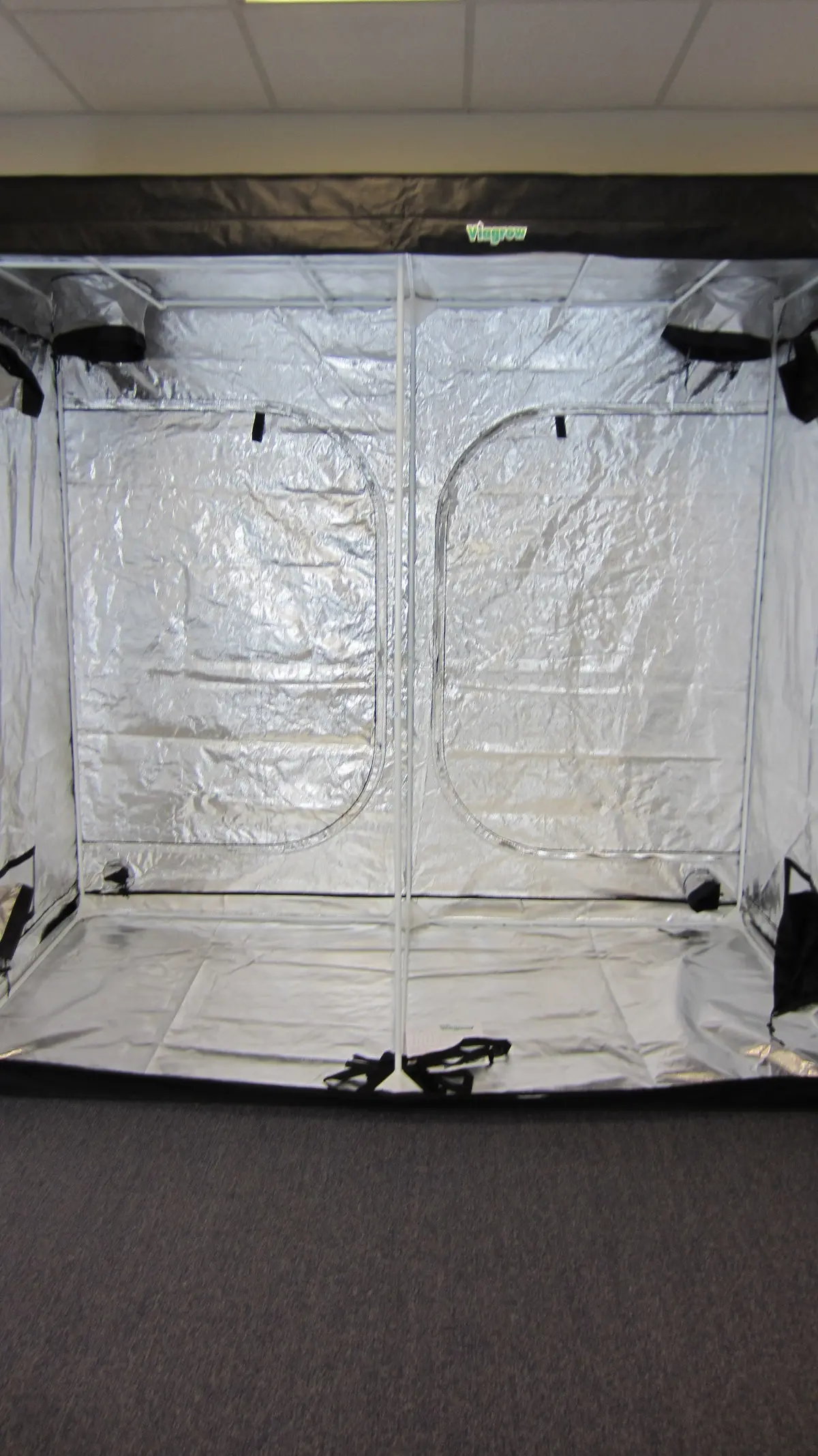 Viagrow 50% Shade Cloth 32Ft Wide X 70Ft With Plastic Edge Wrapping And Eyelets 1