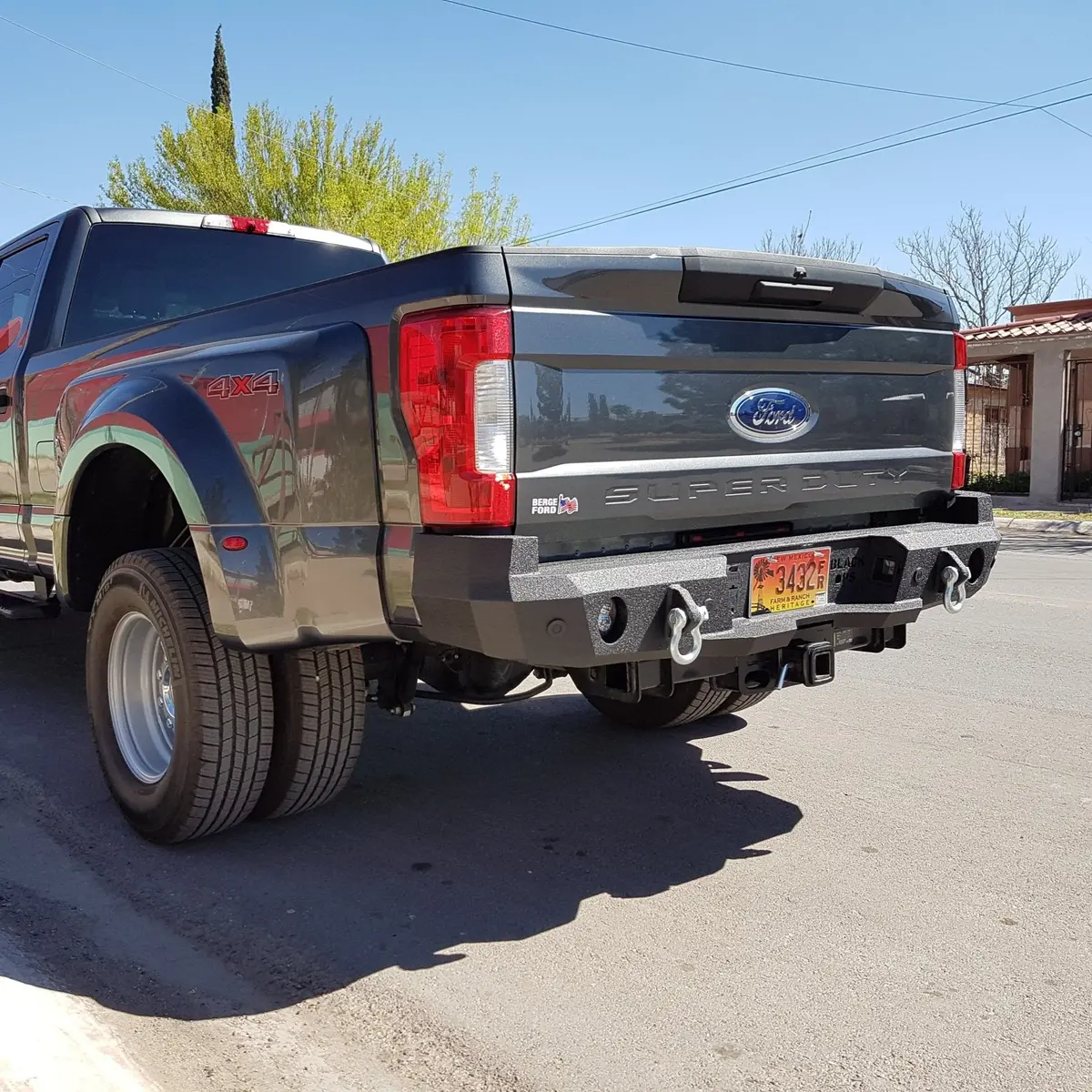 2017-2022 Ford F450 Rear Bumper | Parking Sensor Cutouts Available 1