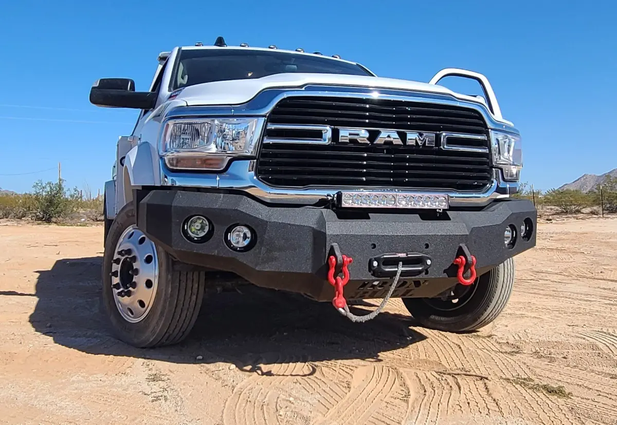 2019-2026 Ram 2500/3500 Front Bumper | Parking Sensor Cutouts Available 1