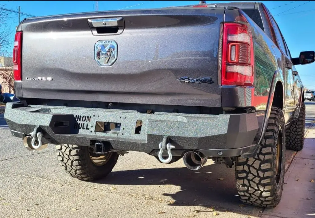 2019-2026 (New Body Style) Ram 1500 Factory Dual Exhaust Rear Bumper 1