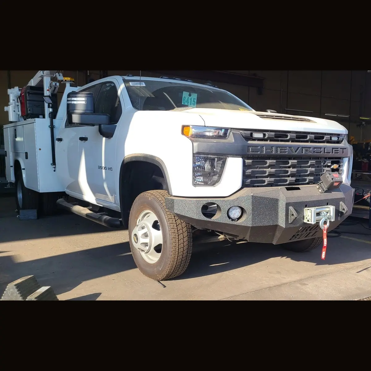 2020-2023 Chevrolet Silverado 2500/3500 Front Bumper | Parking Sensor Cutouts Available | Not High Country 1