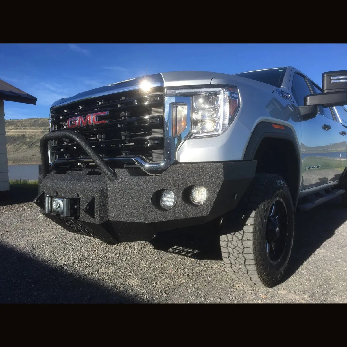 2020-2023 Gmc Sierra 2500/3500 Front Bumper | Parking Sensor Cutouts Available 1