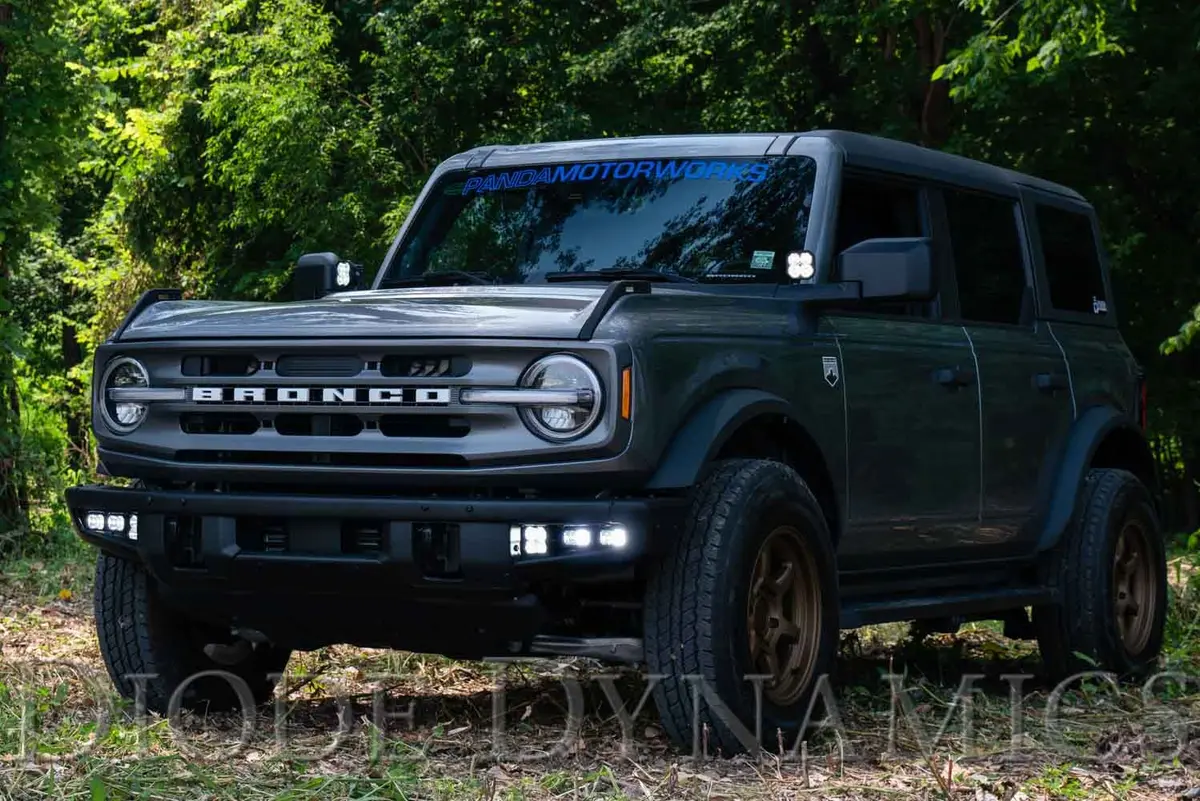 Diode Dynamics Stage Series Fog Pocket Kit For 2021 Ford Bronco (W/ Steel Bumper) 1