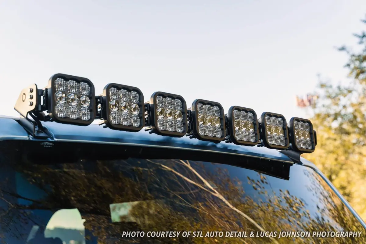 Diode Dynamics Ss5 Windshield Crosslink Lightbar Kit For 2021 Ford Bronco 1
