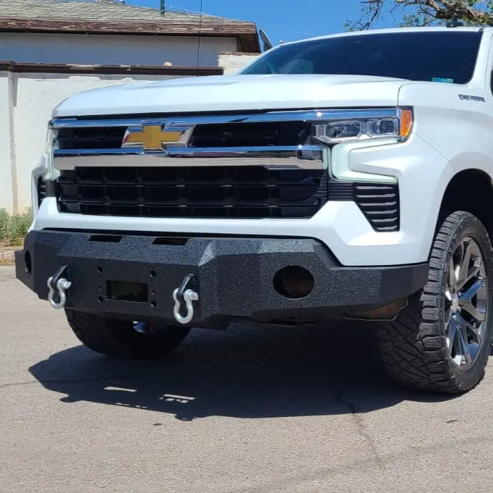 2022-2025 Chevrolet Silverado 1500 Front Bumper | Parking Sensor Cutouts Available 1