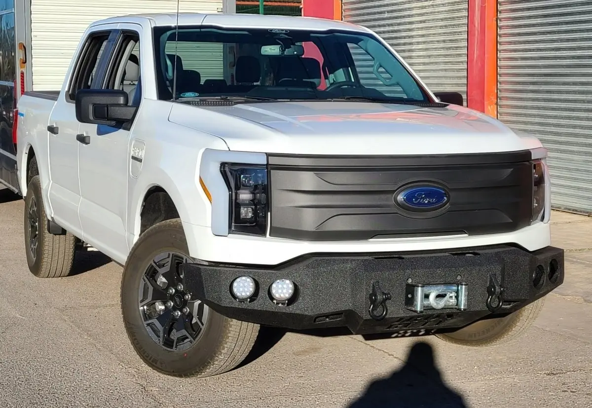 2022-2025 Ford F150 Lightning Front Bumper | Parking Sensor Cutouts Available 1