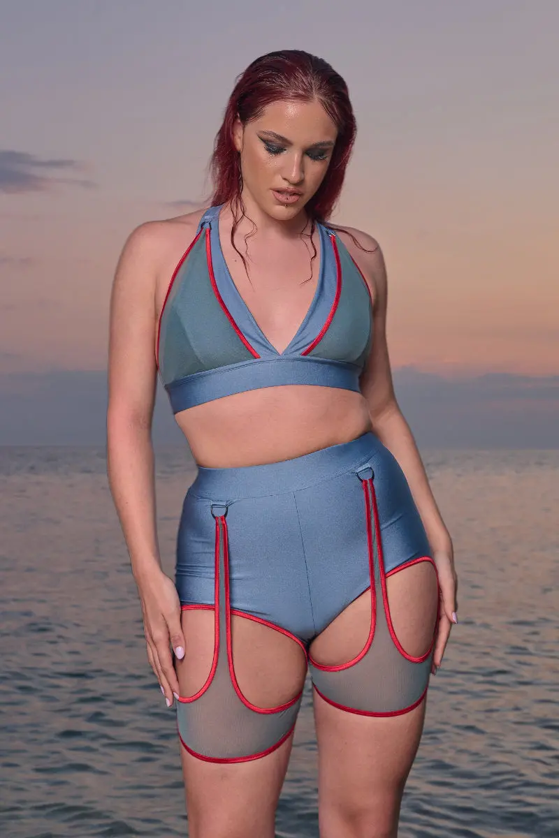 Hotcakes Thetis Bottoms - Marine Blue & Red 1