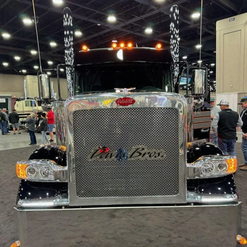 Grill Insert For Peterbilt 589 (Choose Hole Design) 1