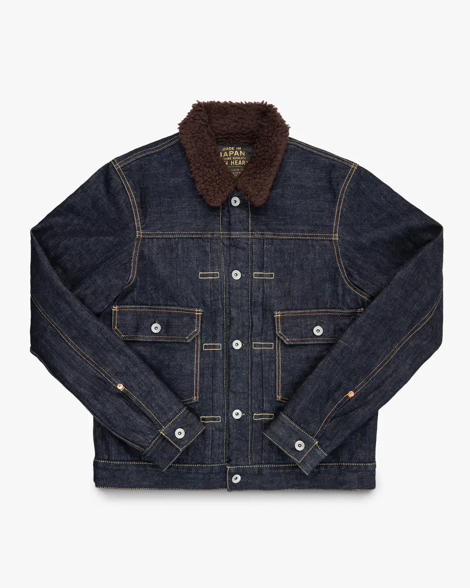 16Oz Selvedge Denim Fleece Lined Type Ii - Indigo 1