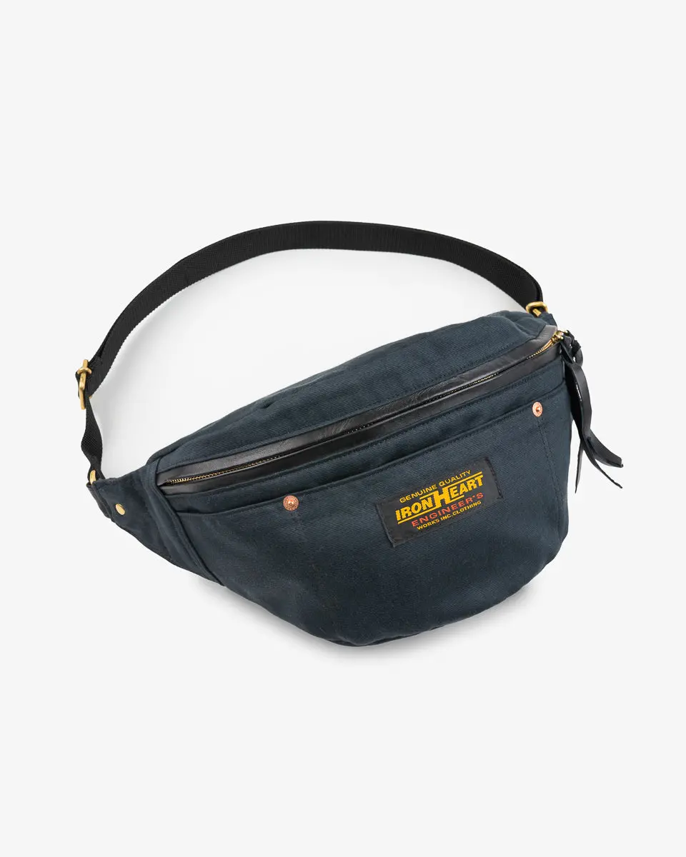 12Oz Whipcord Waist Bag - Navy 1
