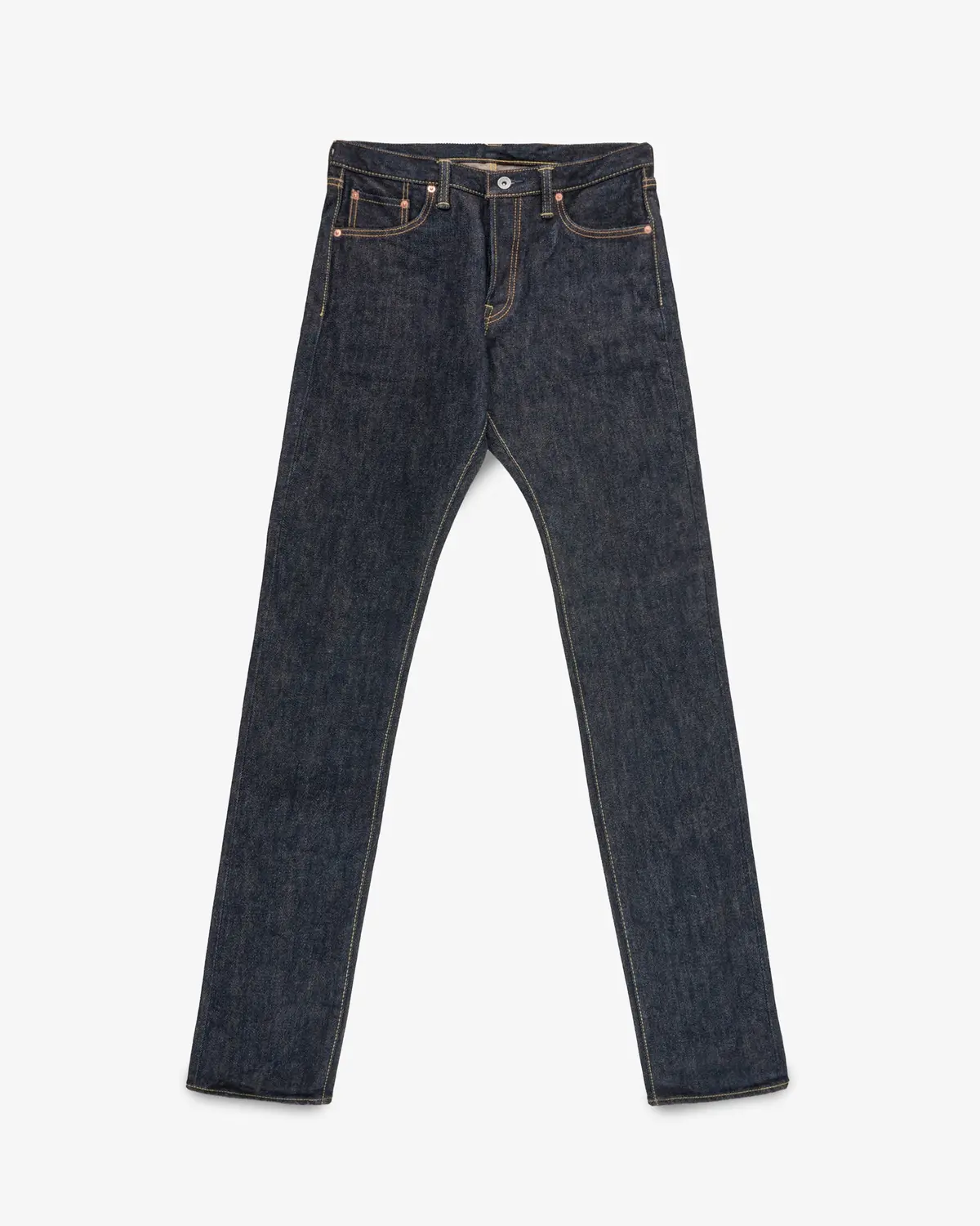 21Oz Shinayaka Selvedge Denim Slim Cut Jeans - Indigo 1