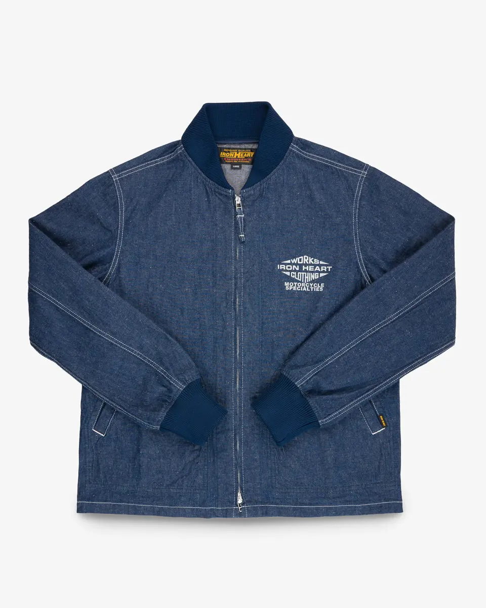 10Oz Nep Denim Windbreaker - Indigo 1