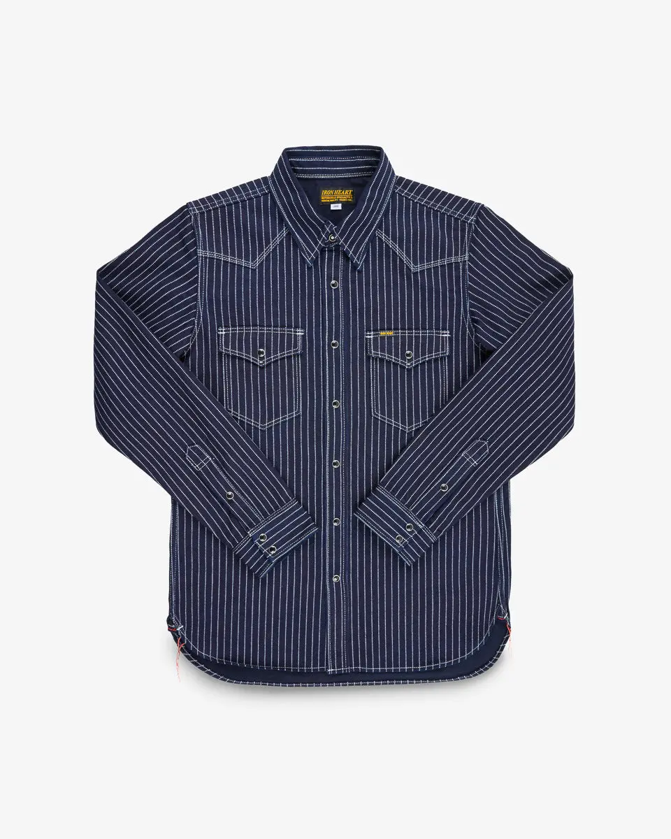 12Oz Wabash Western Shirt - Indigo 1