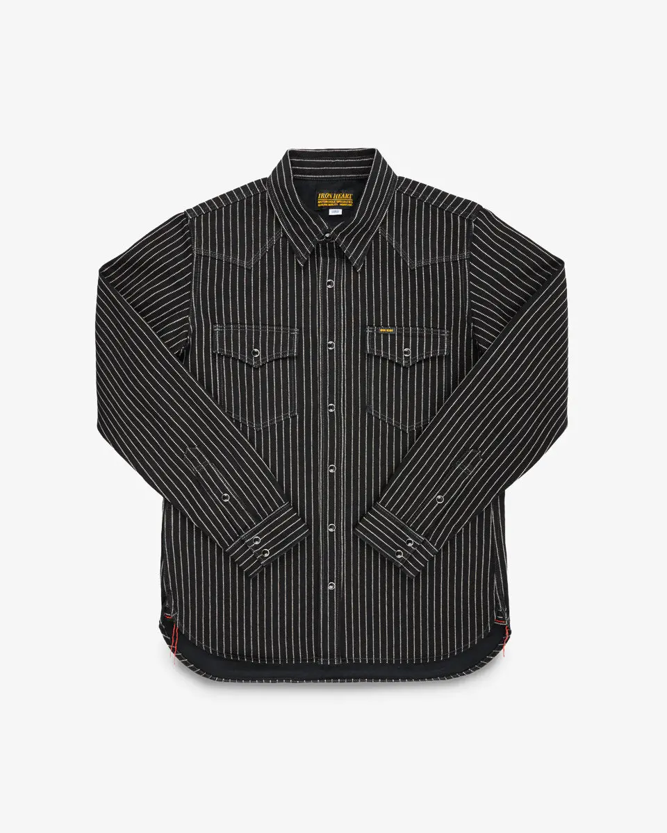 12Oz Wabash Western Shirt - Black 1