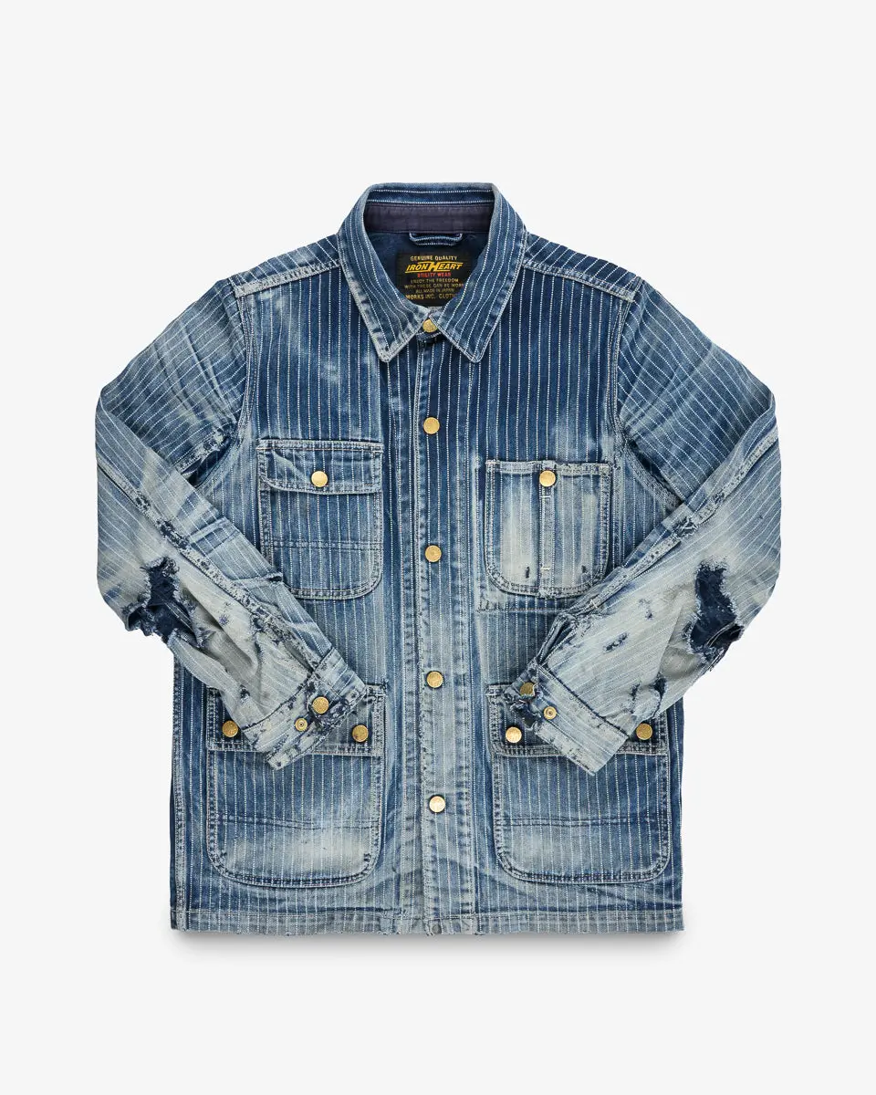 12Oz Wabash Chore Jacket - Indigo 1