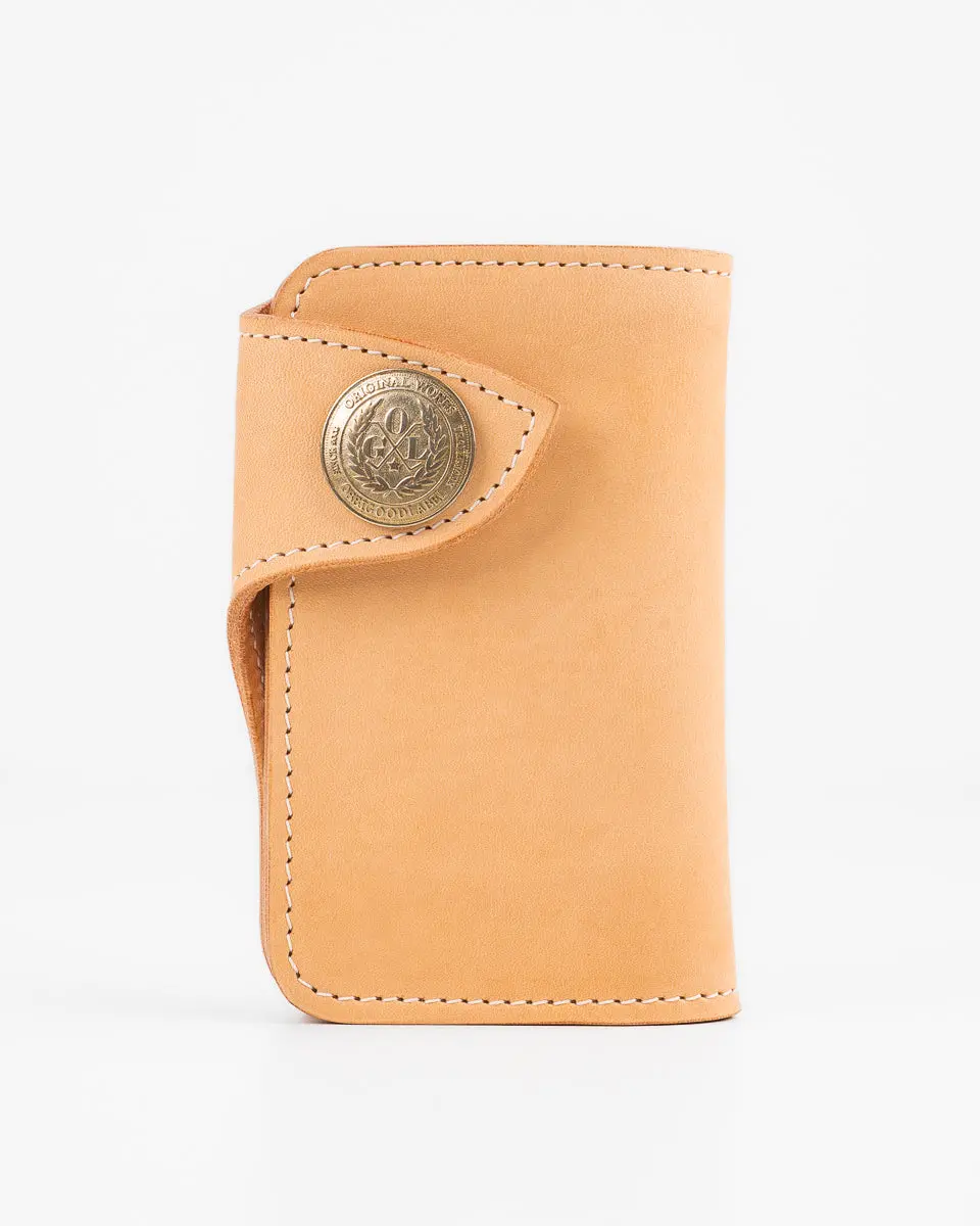 Ogl Brave Horsehide Condor Mid Wallet - Natural 1