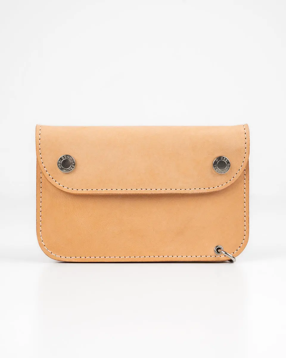 Ogl Brave Horsehide Trucker Wallet - Natural 1