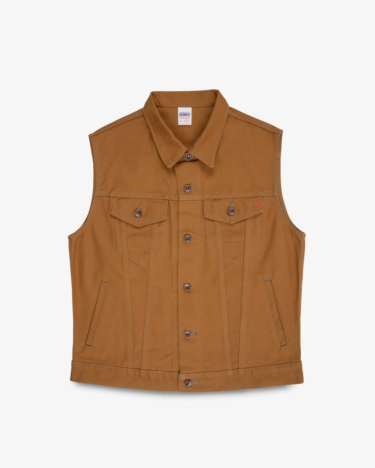 17Oz Duck Modified Type Iii Vest - Brown 1
