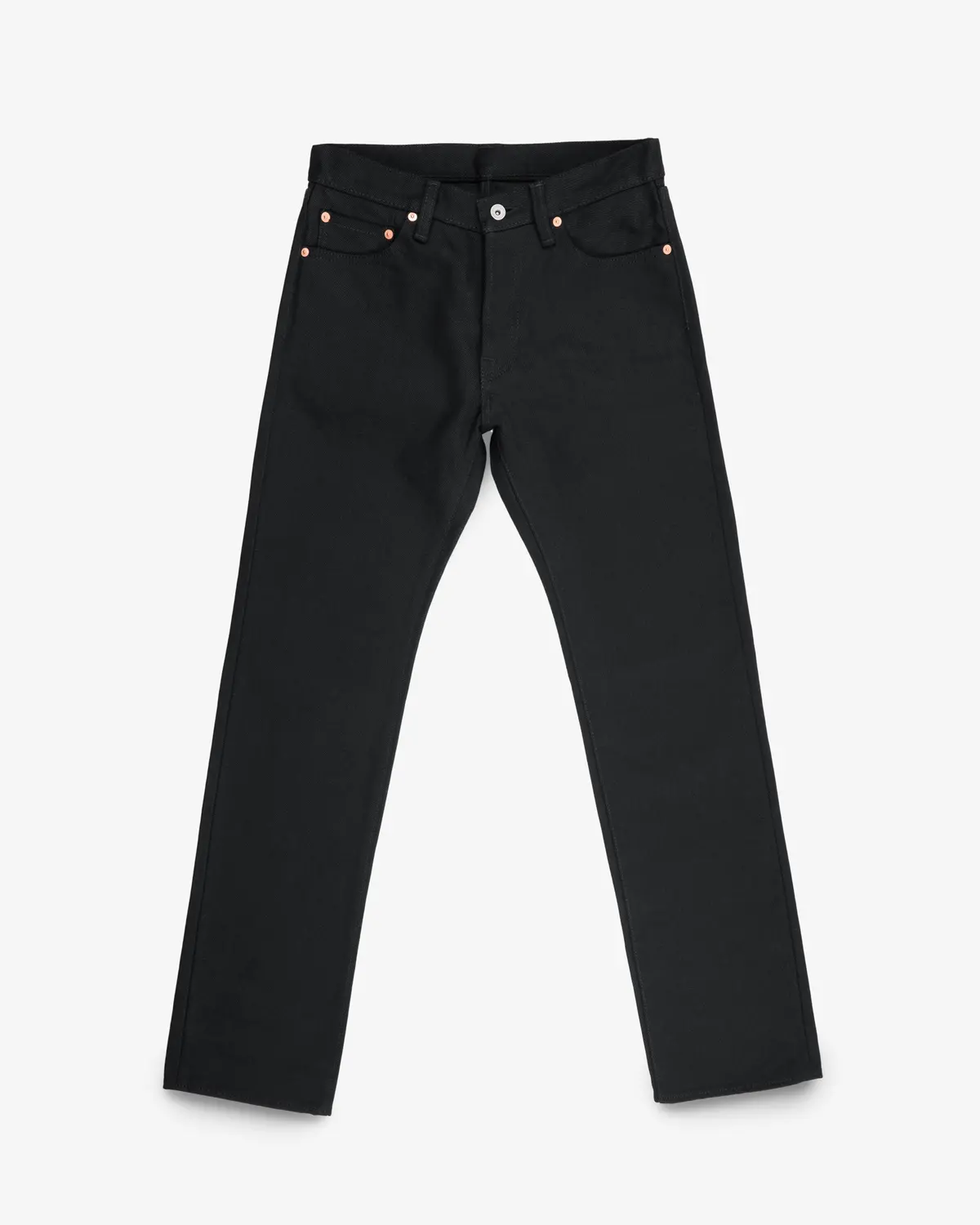 21Oz Selvedge Denim Straight Cut - Superblack Non-Fade 1