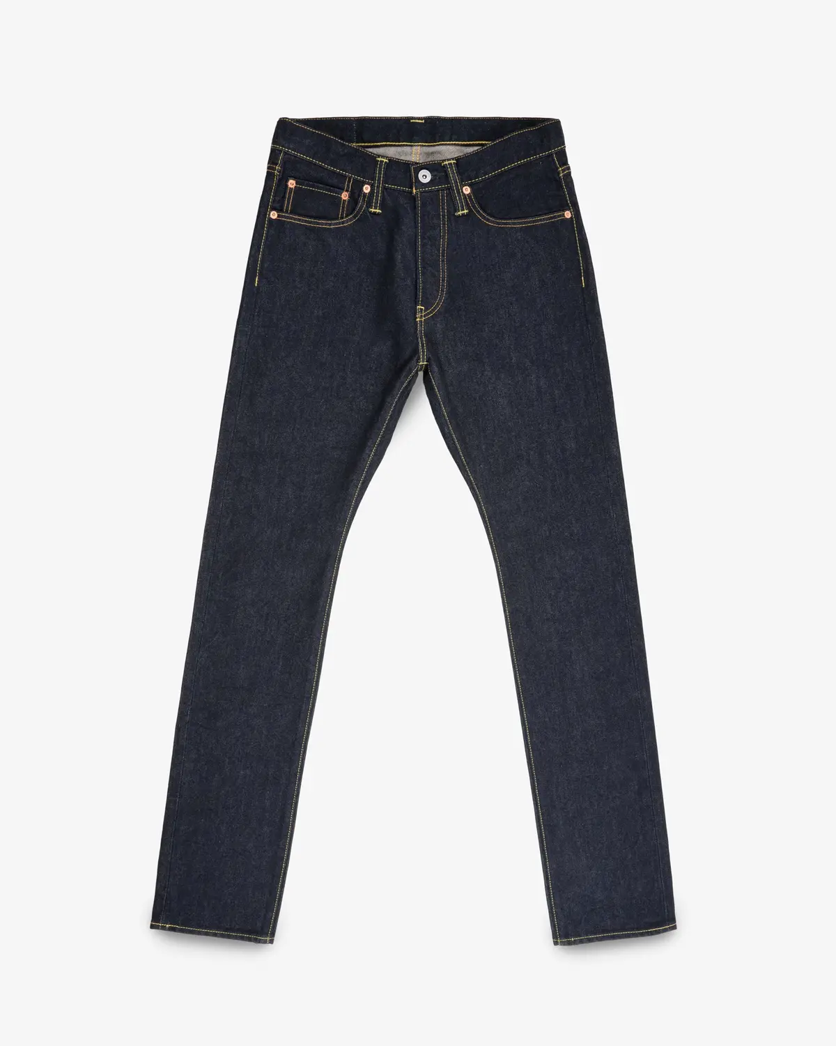 14Oz Selvedge Denim Slim Cut Jeans - Indigo 1
