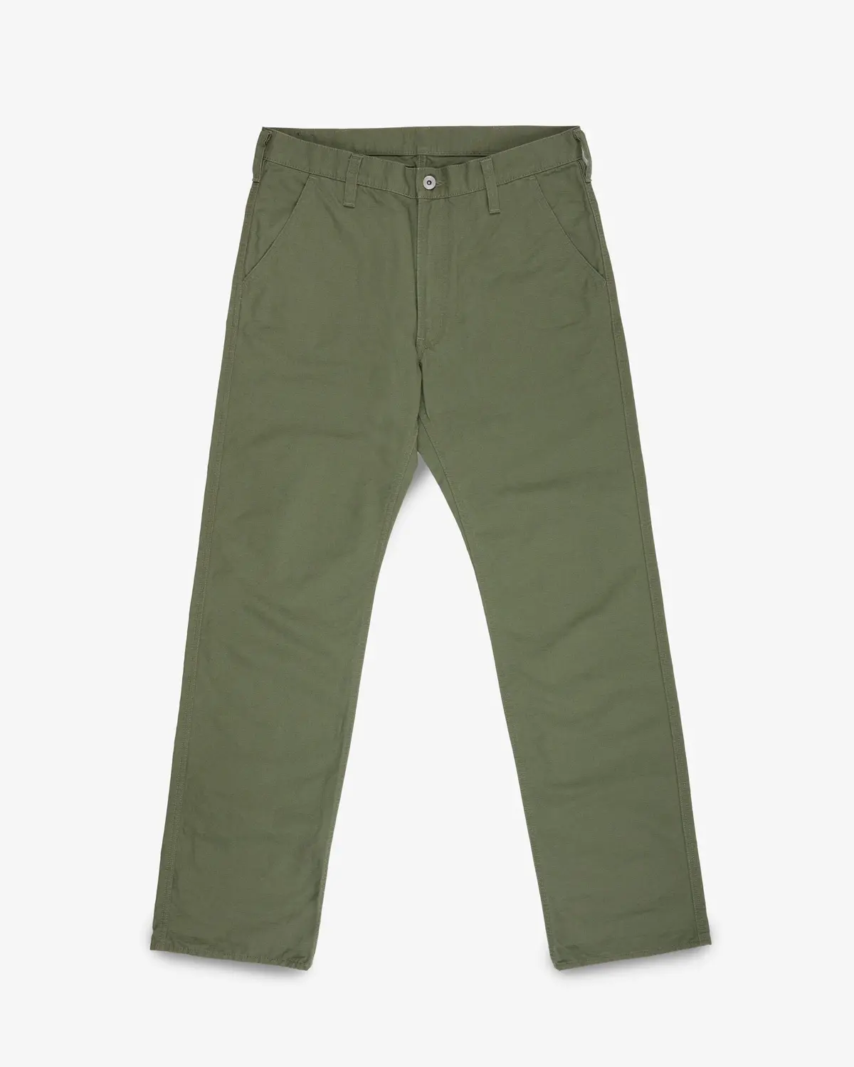 8Oz Ripstop Wide Work Pants - Army Green 1