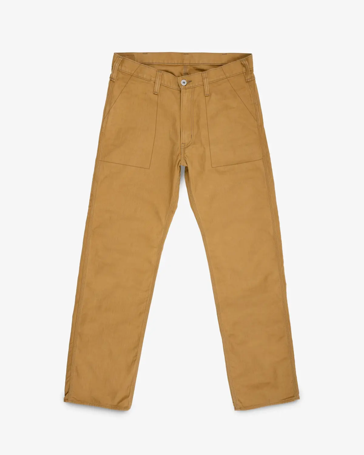10Oz Herringbone Baker Pants - Brown 1