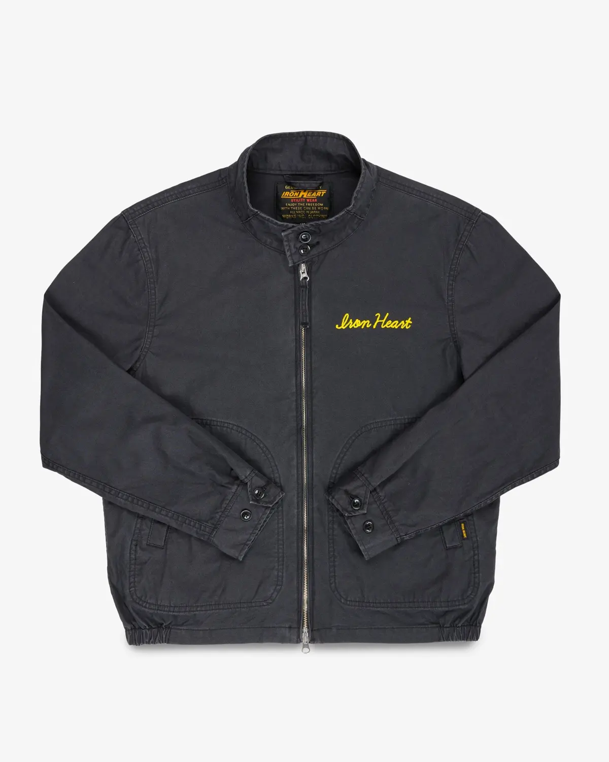 6.2Oz Serge Drizzler Jacket - Black 1