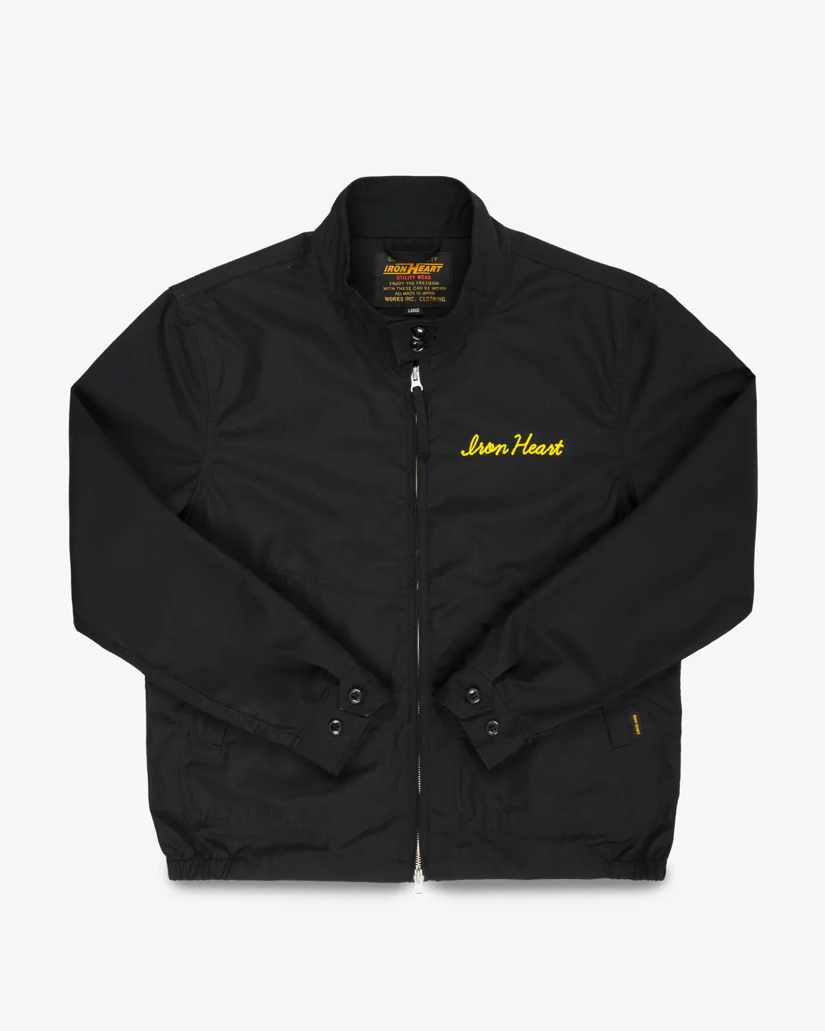 5.3Oz Water Repellent Drizzler Jacket - Black 1