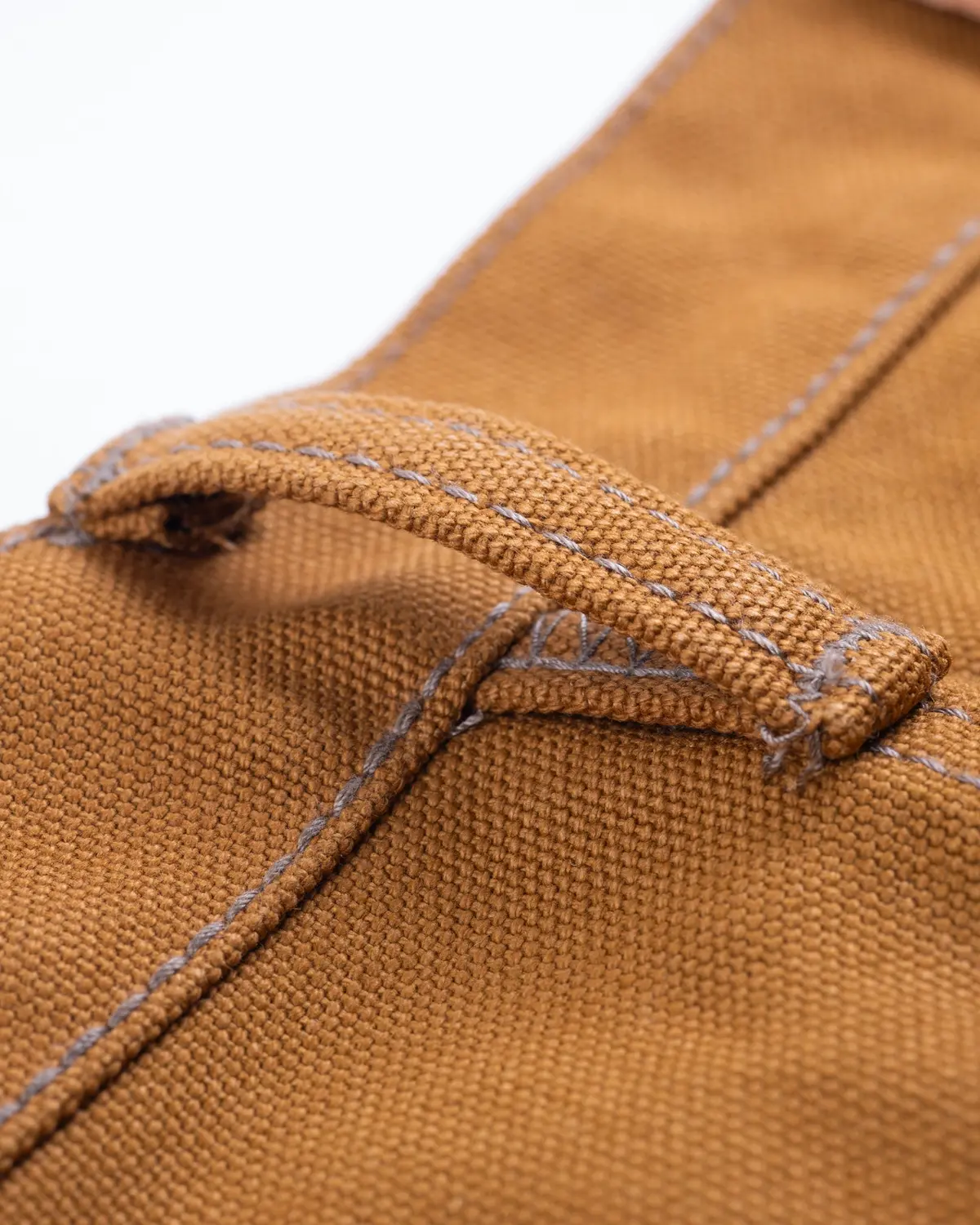 17Oz Duck Slim Tapered Cut Jeans - Brown 11