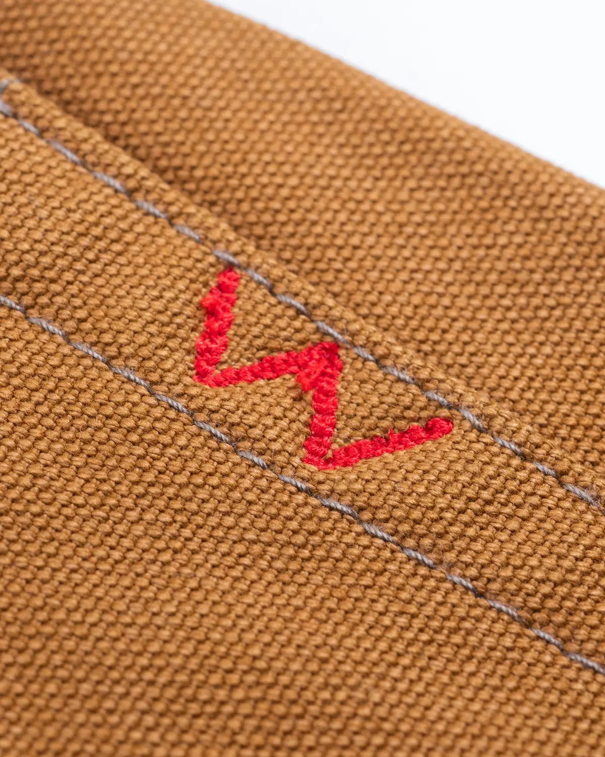 17Oz Duck Slim Tapered Cut Jeans - Brown 13
