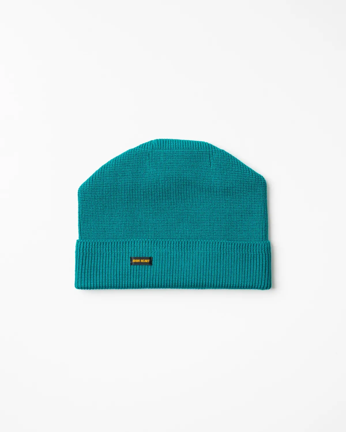 100% Cotton Ribbed Beanie - Blue 1
