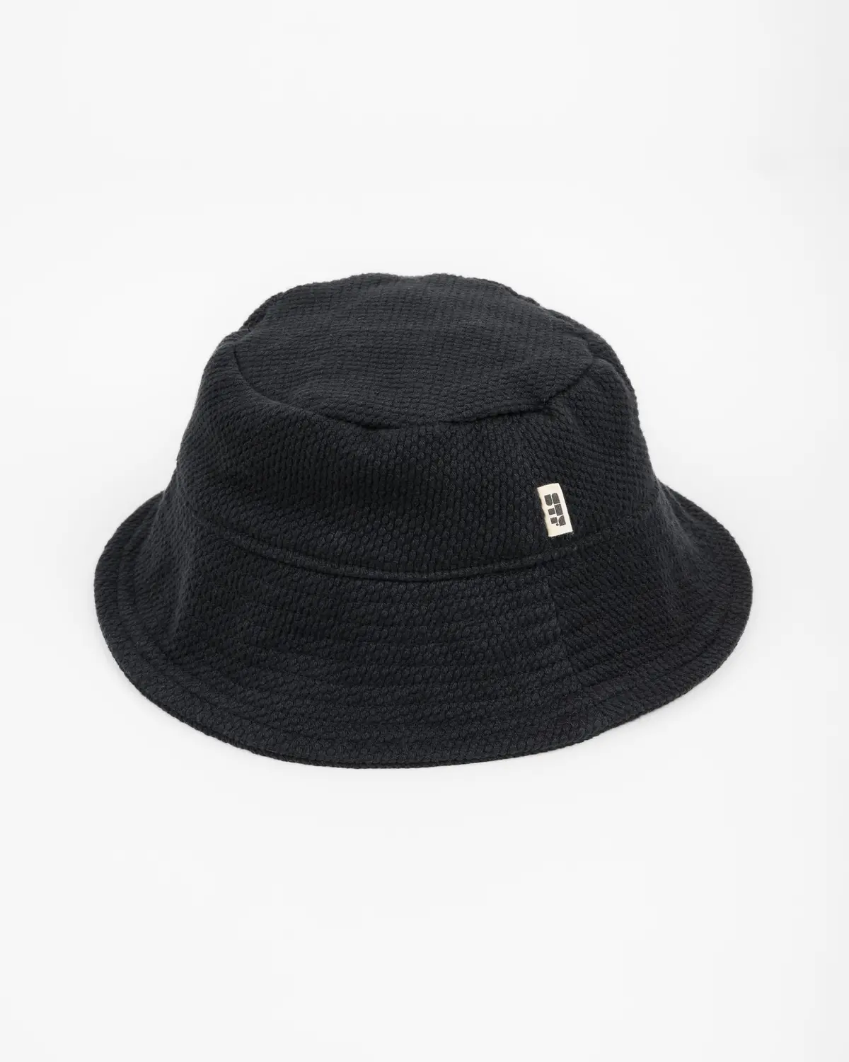Stf Japanese Sashiko Bucket Hat - Black 1